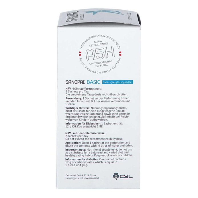 Sanopal Basic Hinweise