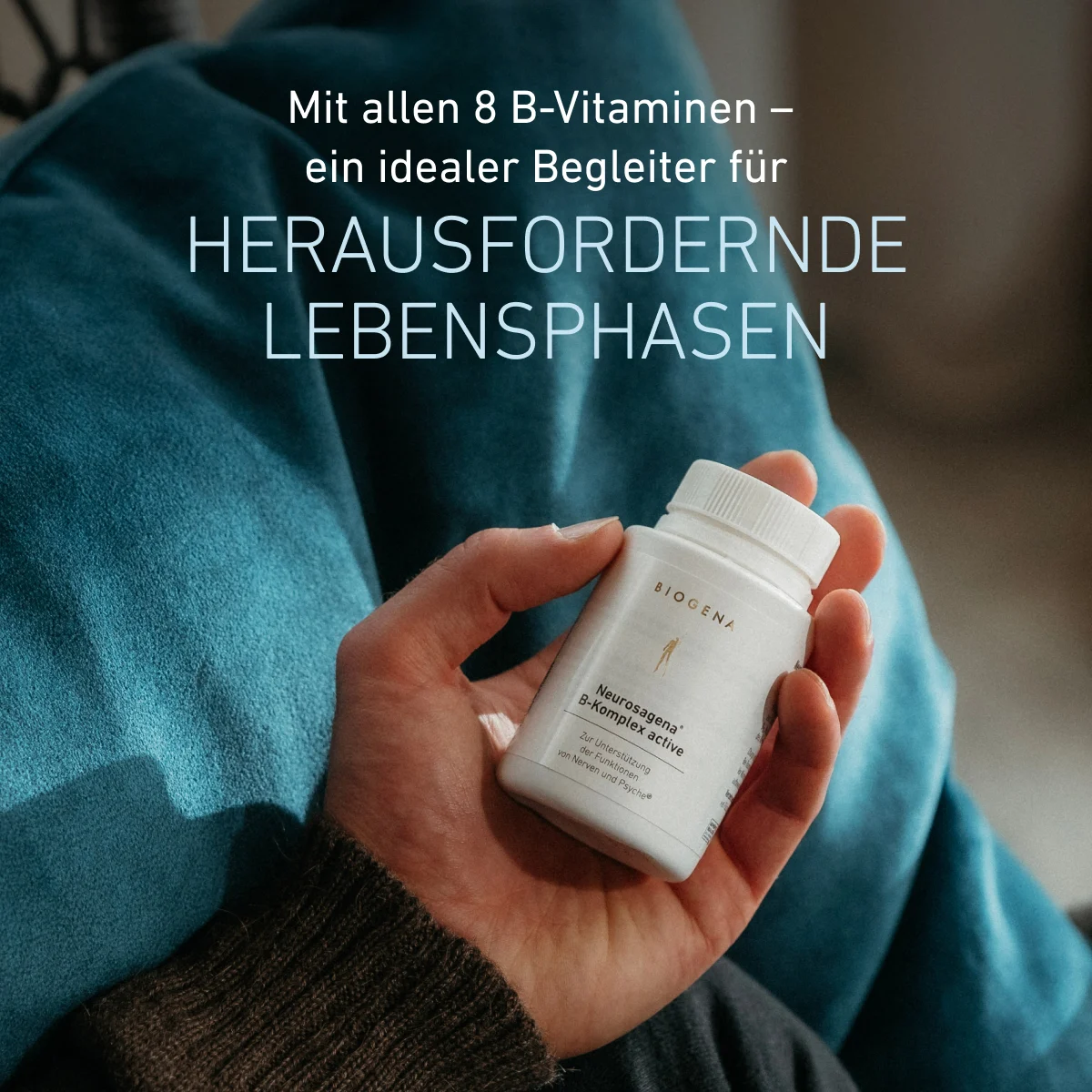 Biogena Neurosagena Vitamin B-Komplex active Gold – Bild 4