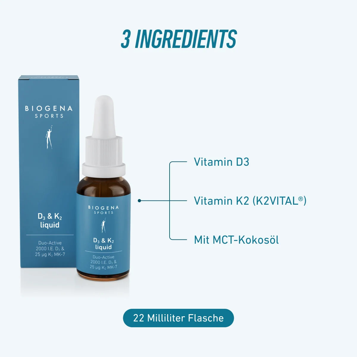 Biogena Vitamin D3 & K2 liquid – Bild 3